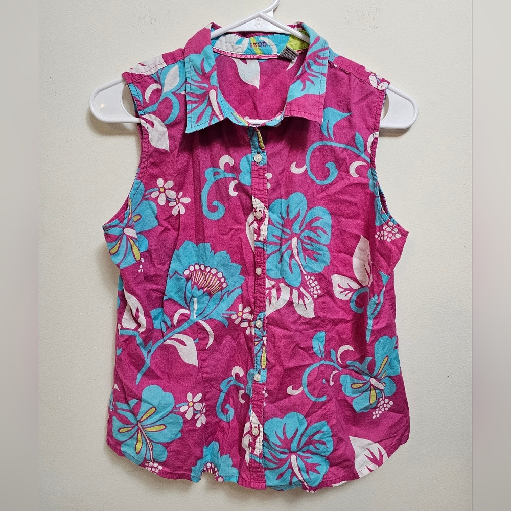 Izod Pink and Blue Floral‎ Accessories